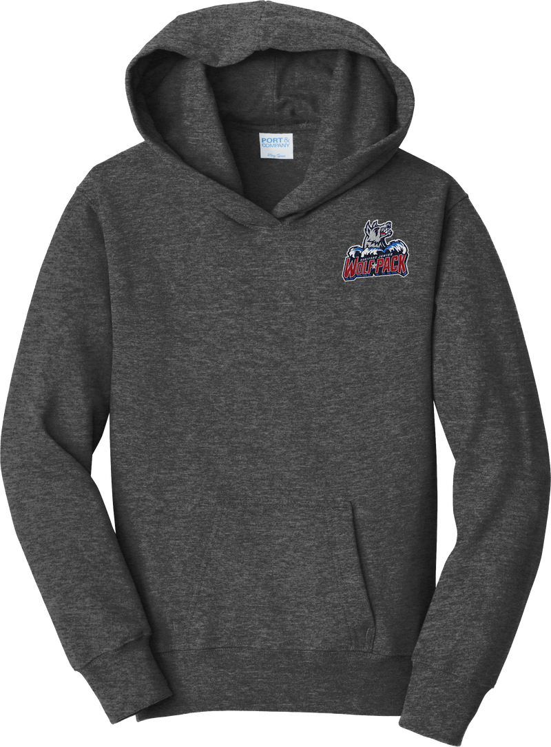 Hartford Jr. Wolfpack Youth Fan Favorite Fleece Pullover Hooded Sweatshirt