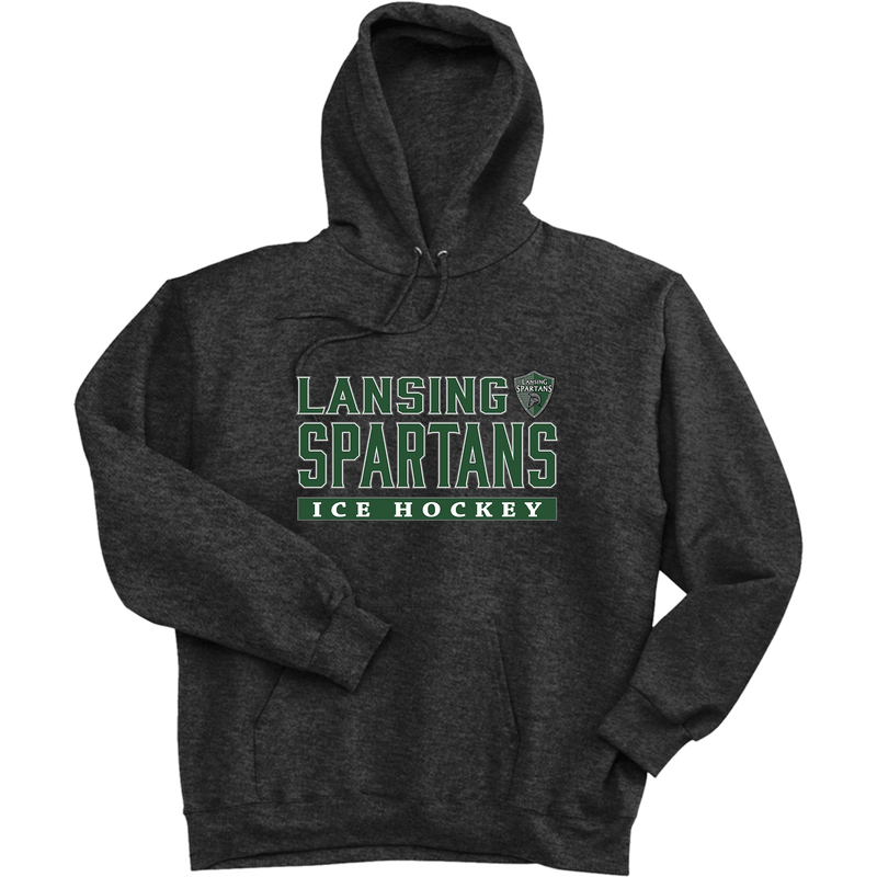 Lansing Spartans Ultimate Cotton - Pullover Hooded Sweatshirt