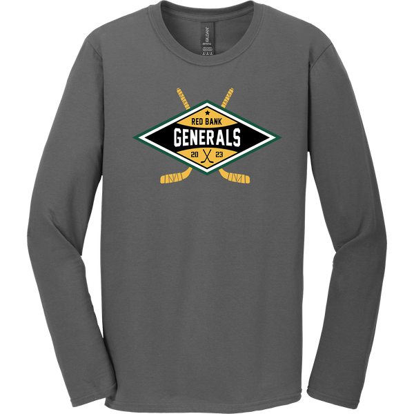 Red Bank Generals Softstyle Long Sleeve T-Shirt