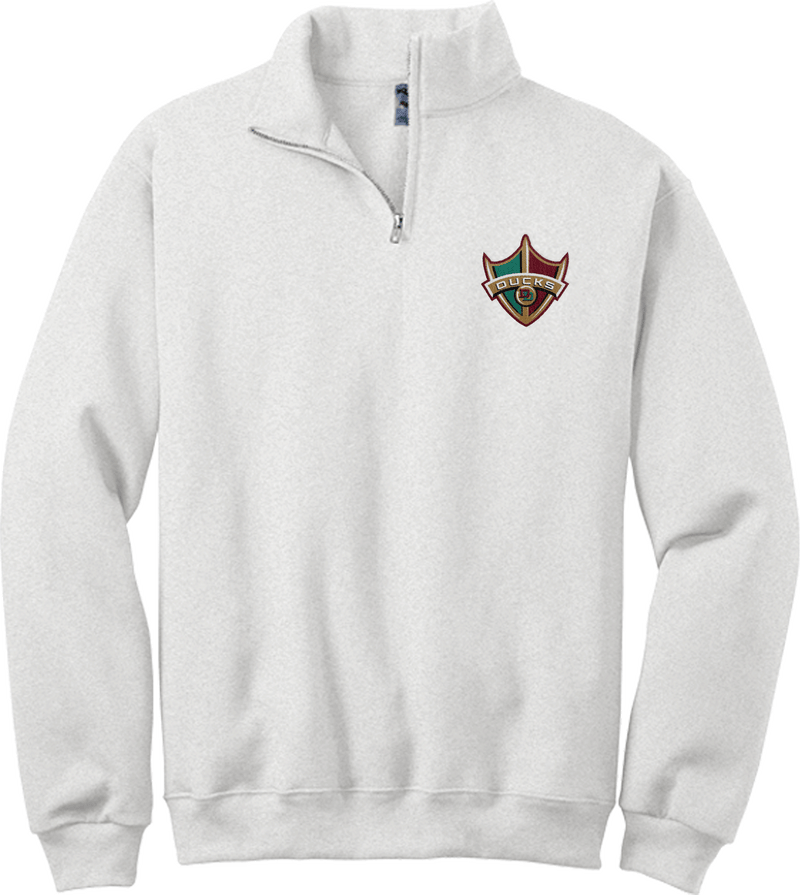 Delaware Ducks NuBlend 1/4-Zip Cadet Collar Sweatshirt