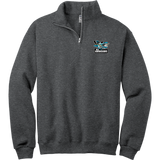 Boca Barracudas NuBlend 1/4-Zip Cadet Collar Sweatshirt