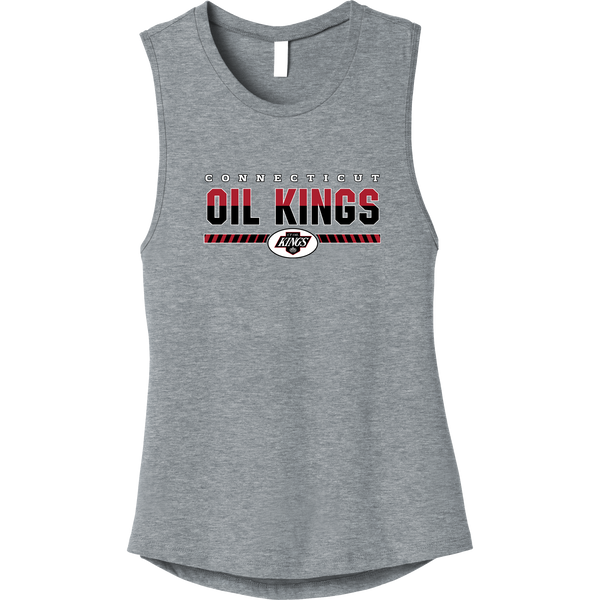 CT Oil Kings Womens Jersey Muscle Tank