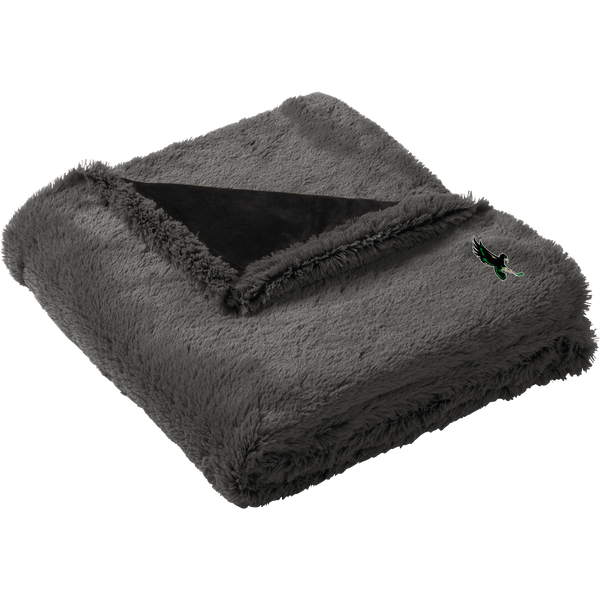 Wilmington Nighthawks Faux Fur Blanket