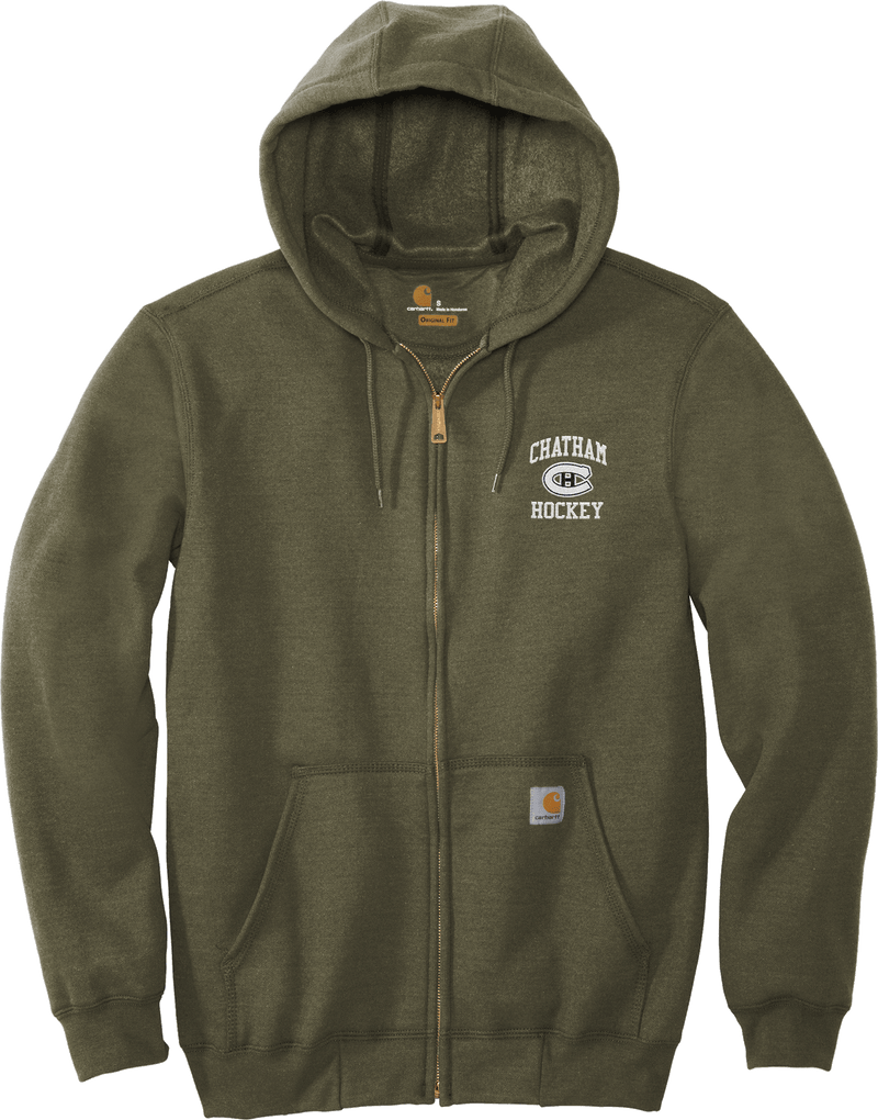 Chatham Hockey Carhartt Midweight Hooded Zip-Front Sweatshirt