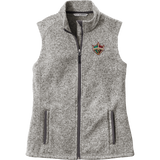 Delaware Ducks Ladies Sweater Fleece Vest