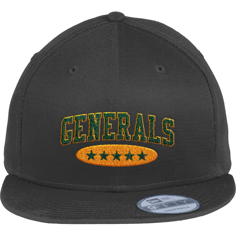 Red Bank Generals New Era Flat Bill Snapback Cap