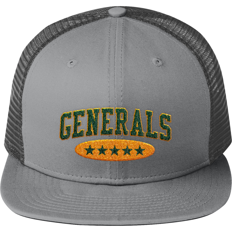 Red Bank Generals New Era Original Fit Snapback Trucker Cap