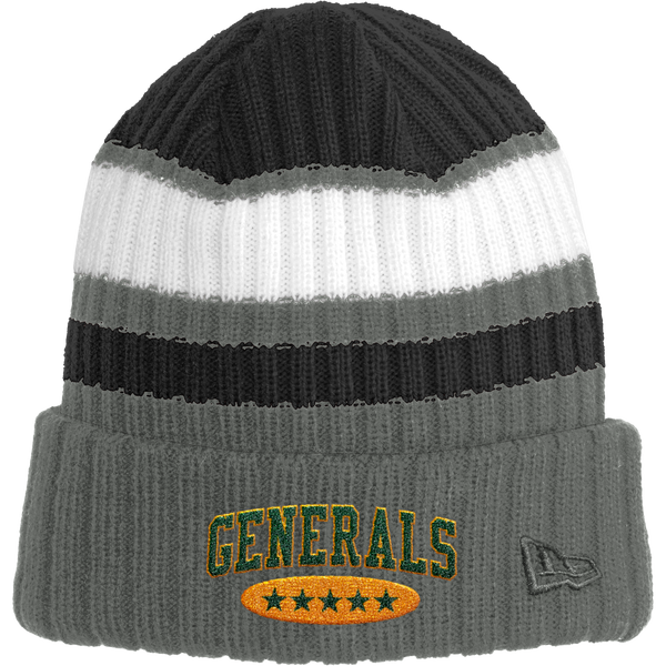 Red Bank Generals New Era Ribbed Tailgate Beanie