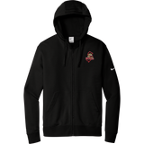 Jersey Shore Wildcats Nike Club Fleece Sleeve Swoosh Full-Zip Hoodie