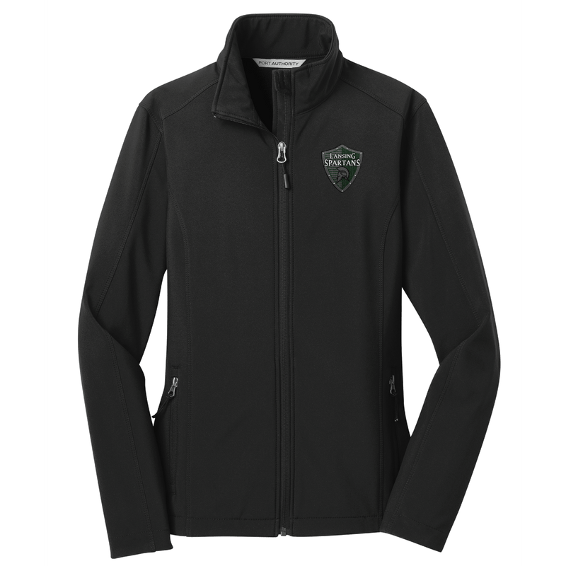 Lansing Spartans Ladies Core Soft Shell Jacket