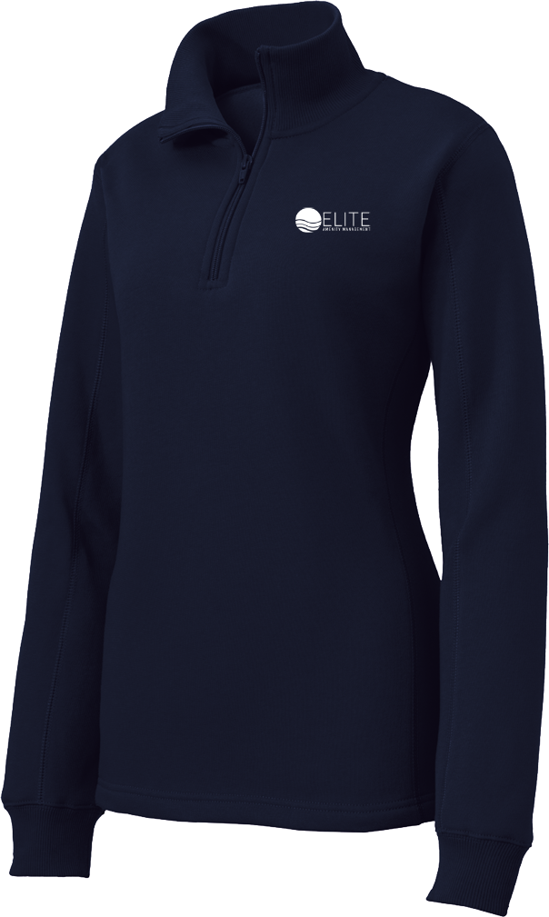 Ladies 1/4-Zip Sweatshirt (ELITE)