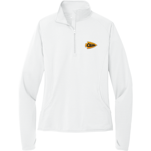 Chelsea Chiefs Ladies Sport-Wick Stretch 1/4-Zip Pullover