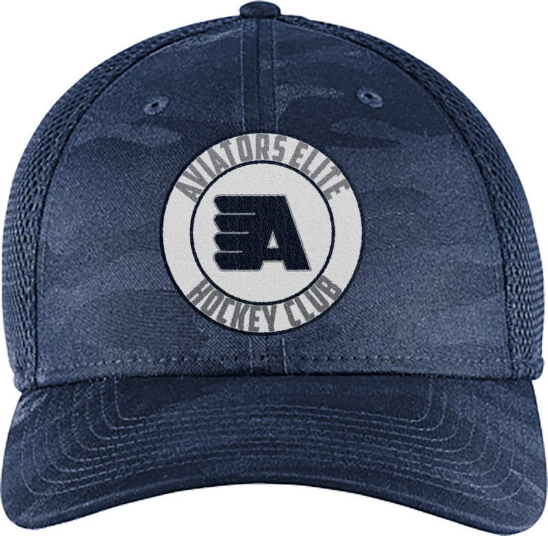 Aspen Aviators New Era Tonal Camo Stretch Tech Mesh Cap