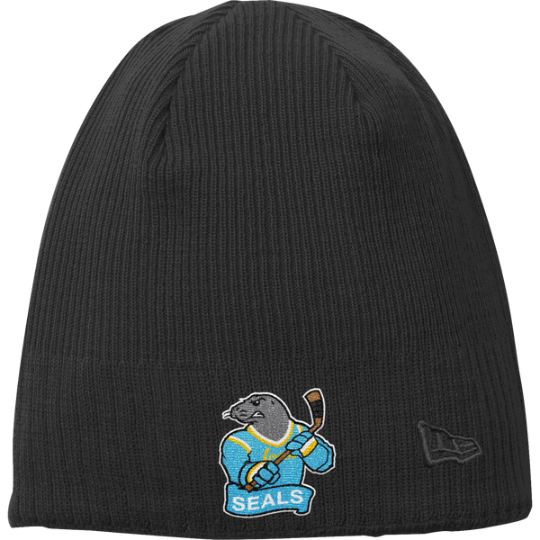 Atlantic City Seals New Era Knit Beanie
