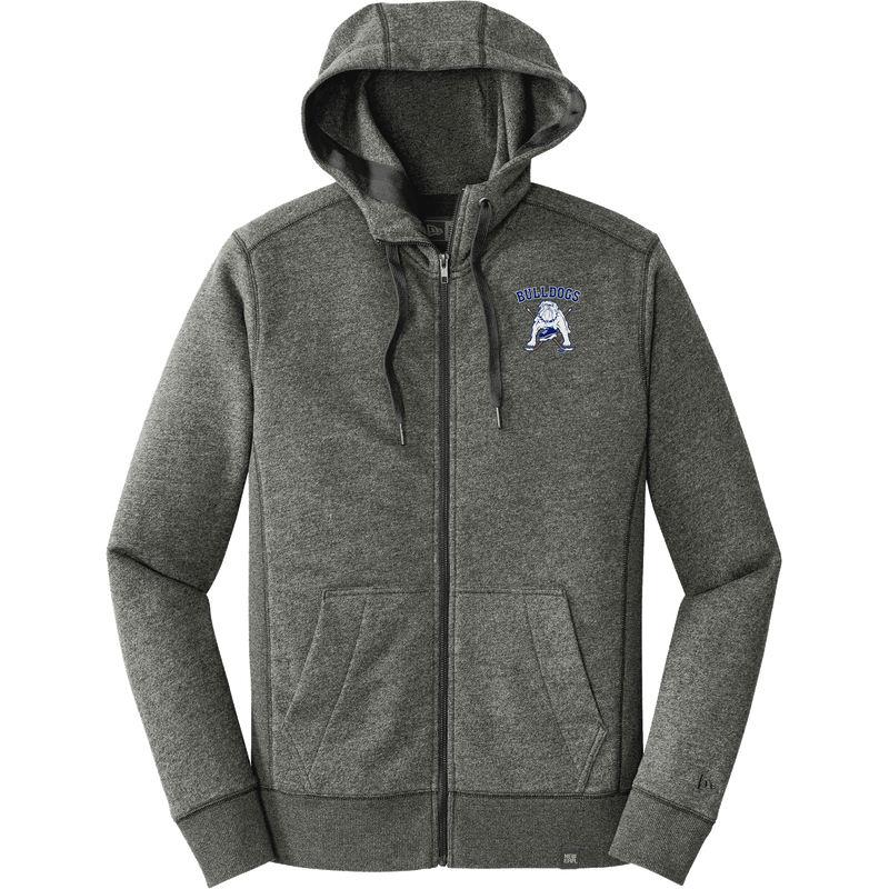 Chicago Bulldogs New Era French Terry Full-Zip Hoodie