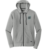 Brooklyn Aviators New Era Tri-Blend Fleece Full-Zip Hoodie