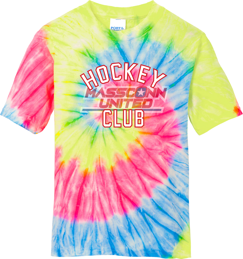 Mass Conn United Youth Tie-Dye Tee