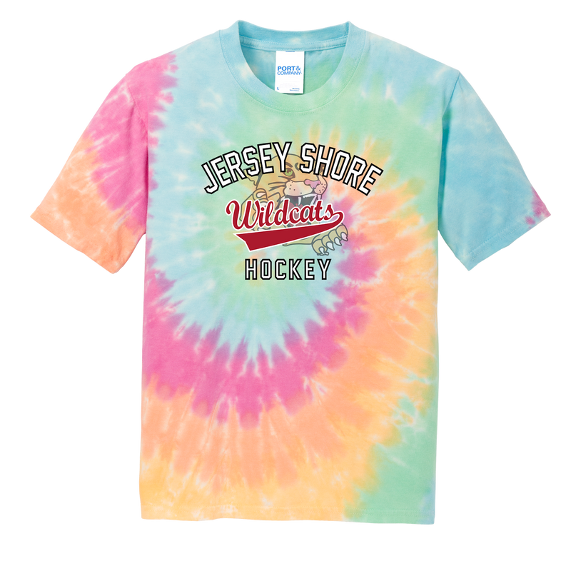 Jersey Shore Wildcats Youth Tie-Dye Tee