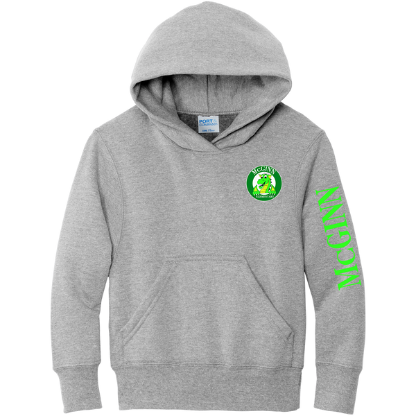 McGinn Elementary Youth Core Fleece Pullover Hooded Sweatshirt