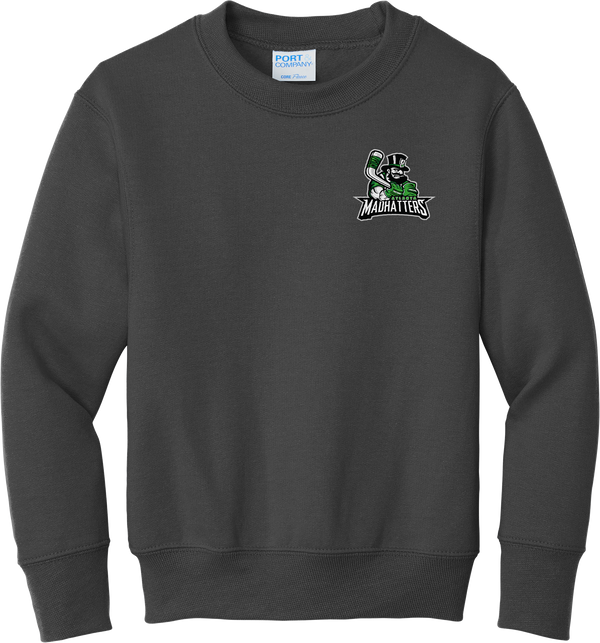 Atlanta Madhatters Youth Core Fleece Crewneck Sweatshirt