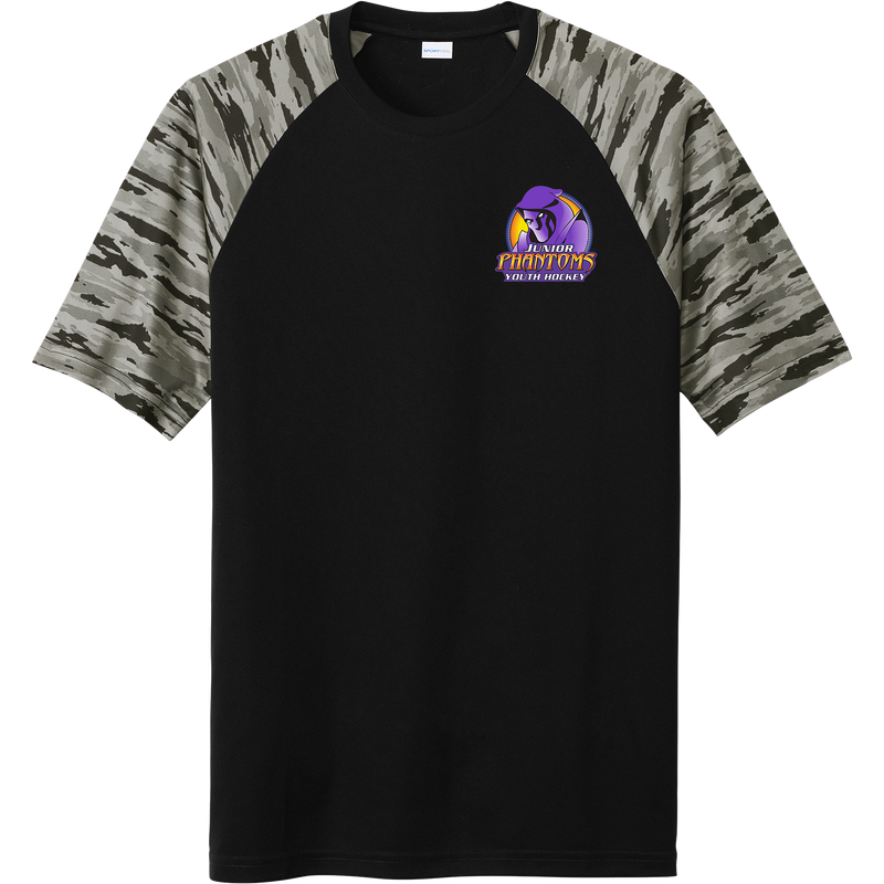 Jr. Phantoms Drift Camo Colorblock Tee