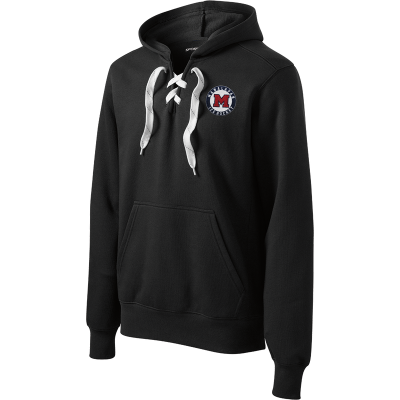 Manalapan Hockey Lace Up Pullover Hooded Sweatshirt