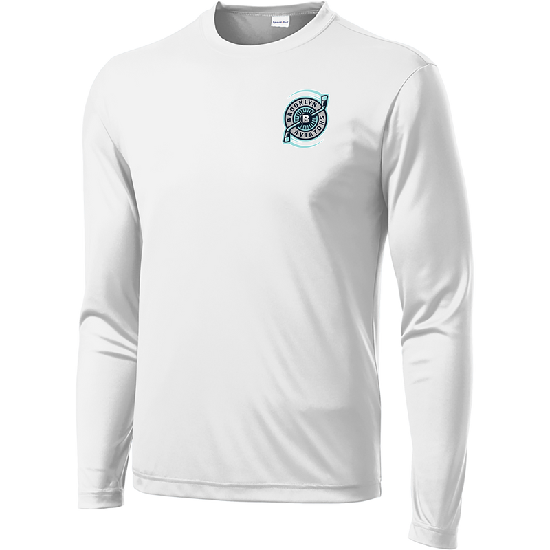 Brooklyn Aviators Long Sleeve PosiCharge Competitor Tee