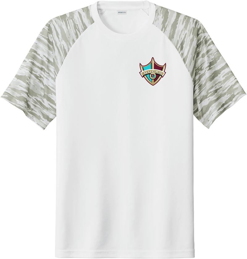 Delaware Ducks Drift Camo Colorblock Tee