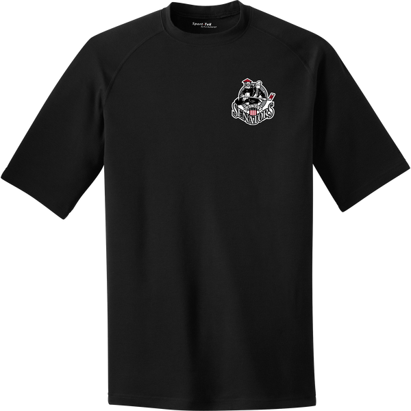 Grundy Senators PosiCharge Tri-Blend Wicking Raglan Tee