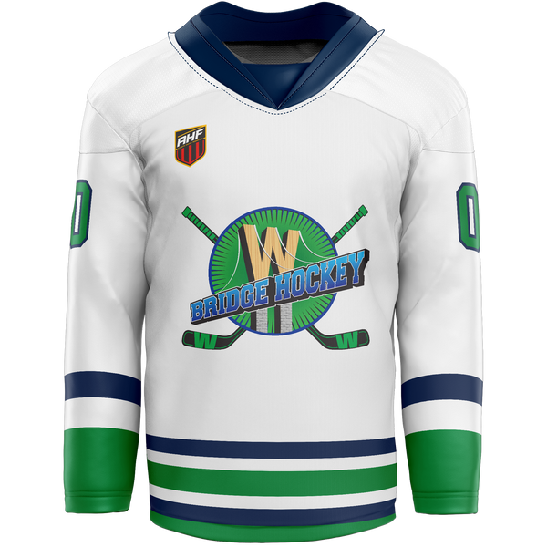 Woodbridge Wolfpack Bridge Adult Goalie Sublimated Jersey