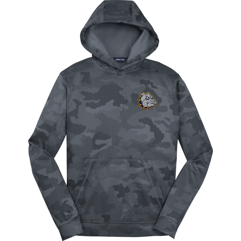 Chelsea Bulldogs Youth Sport-Wick CamoHex Fleece Hooded Pullover