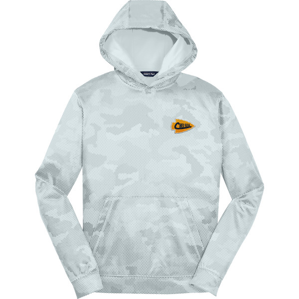 Chelsea Chiefs Youth Sport-Wick CamoHex Fleece Hooded Pullover