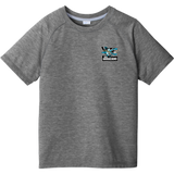 Boca Barracudas Youth PosiCharge Tri-Blend Wicking Raglan Tee