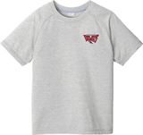 York Devils Youth PosiCharge  Tri-Blend Wicking Raglan Tee