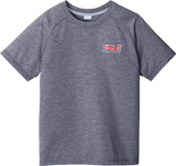 Mass Conn United Youth PosiCharge  Tri-Blend Wicking Raglan Tee