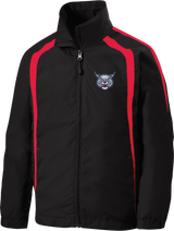 CT Bobcats Youth Colorblock Raglan Jacket