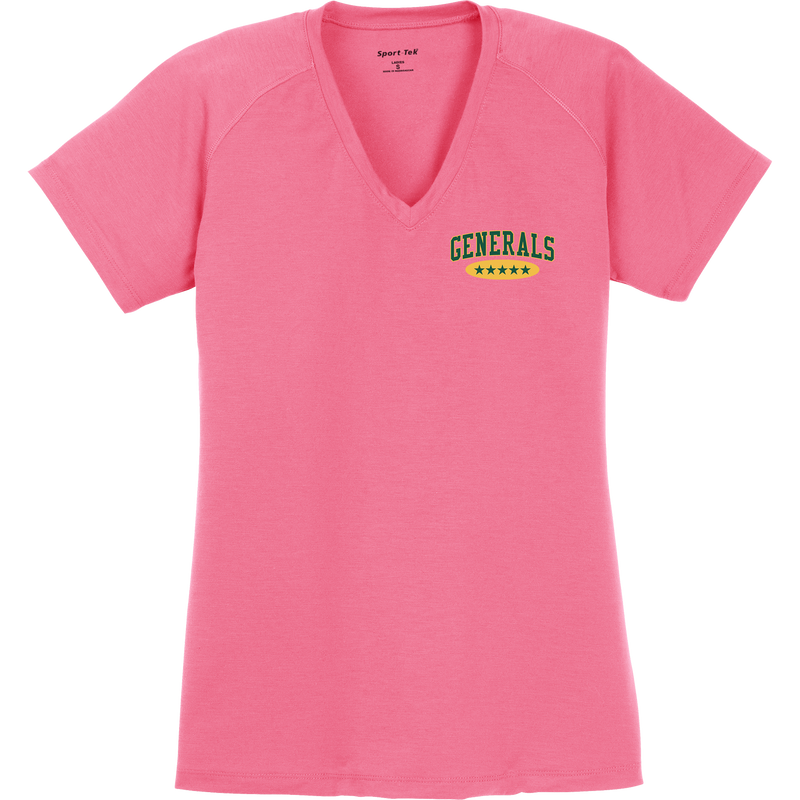 Red Bank Generals Ladies Ultimate Performance V-Neck