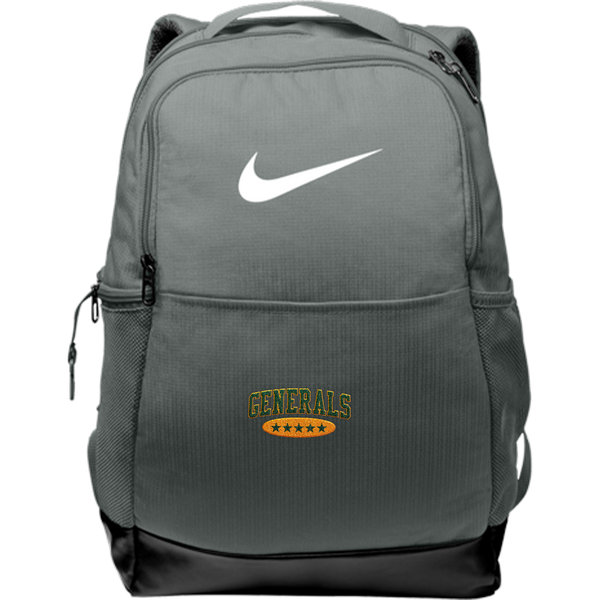Red Bank Generals Nike Brasilia Medium Backpack