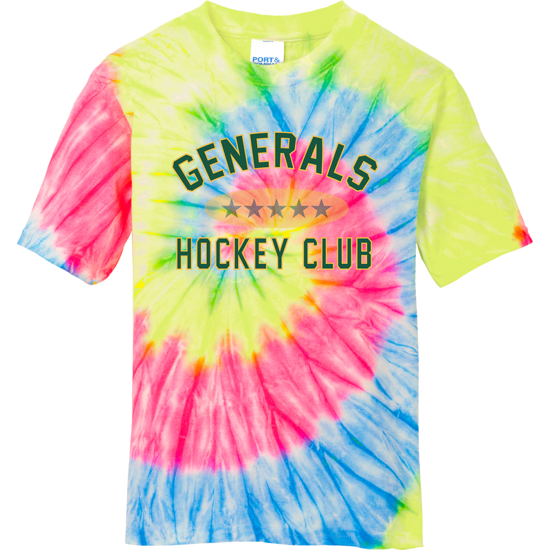 Red Bank Generals Youth Tie-Dye Tee