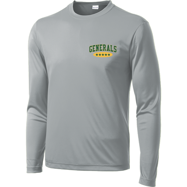 Red Bank Generals Long Sleeve PosiCharge Competitor Tee