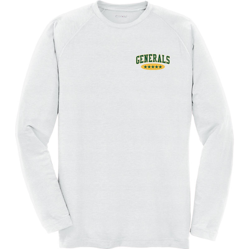 Red Bank Generals Long Sleeve Ultimate Performance Crew